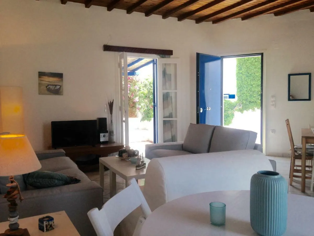 Magical Ornos! Beach House!Beach 1' Walk-Mykonos Town 2Km Feriehus