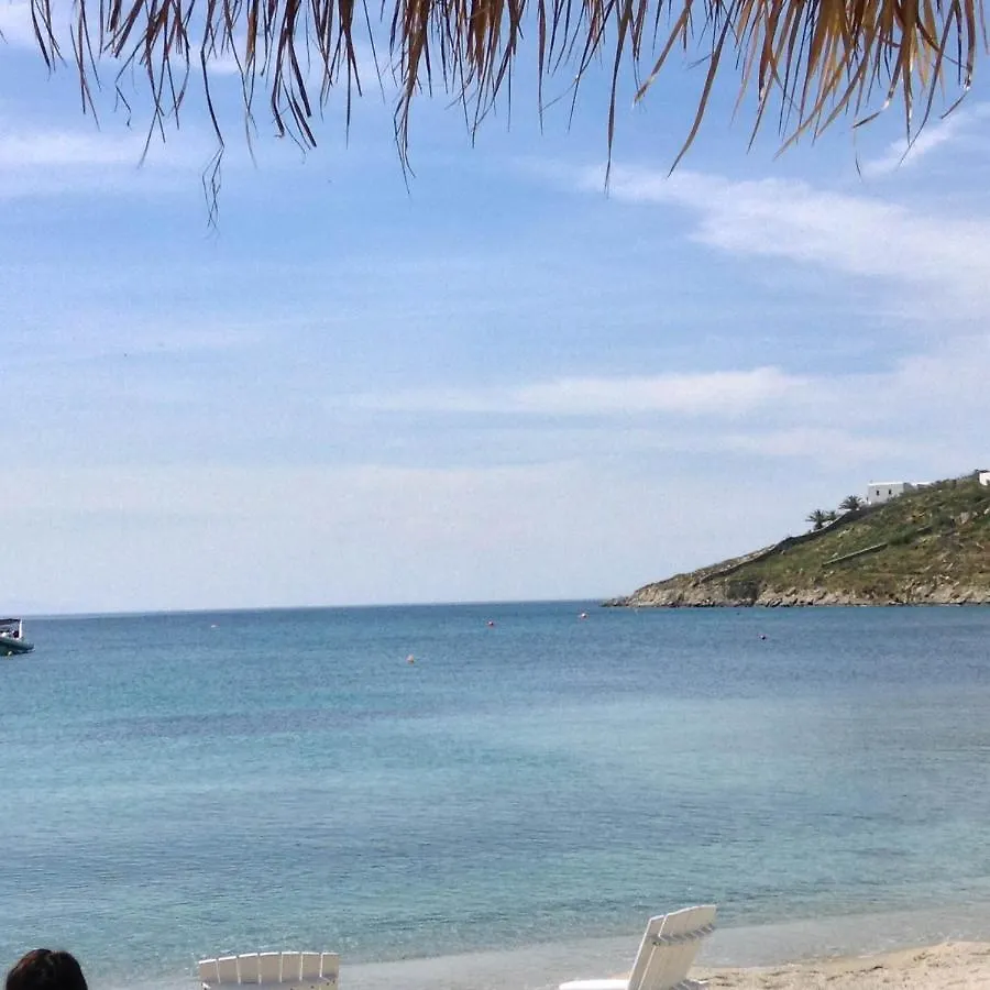 Magical Ornos! Beach House!Beach 1' Walk-Mykonos Town 2Km Grækenland